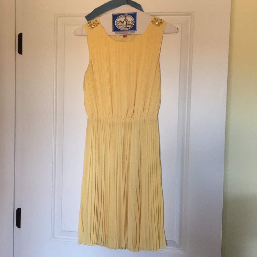 Yellow Baby Polly Dress